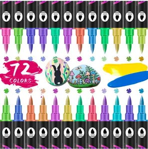 No Mess Acrylic Paint Markers – Quick Dry, Waterproof, Perfect for Beginners