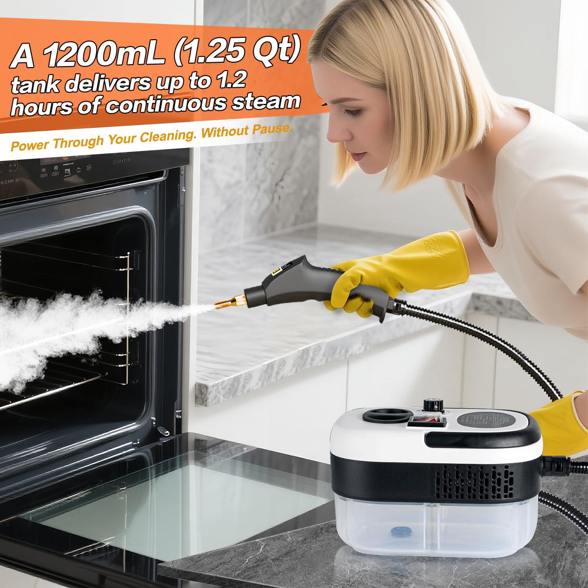 2500W Handheld Floor Steamer Cleaner (Steam Machine) – High-Temperature High-Pressure Portable Multi-Surface Household Tool with 20 Accessories for Car Detailing & Kitchen Grease Cleaning (Tools and Gadgets, Detailing Products) 2500W Handheld Floor Steamer Cleaner (Steam Machine) – High-Temperature High-Pressure Portable Multi-Surface Household Tool with 20 Accessories for Car Detailing & Kitchen Grease Cleaning (Tools and Gadgets, Detailing Products)