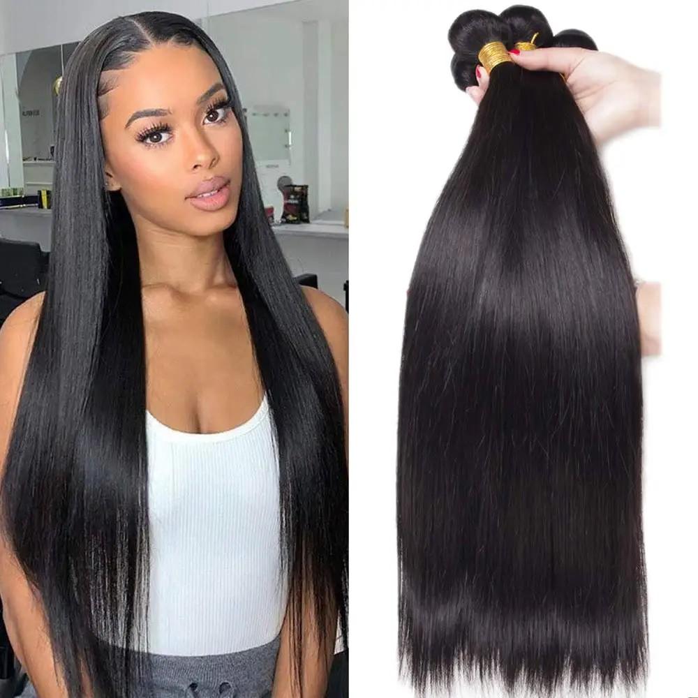 West Kiss Body Wave Human Hair Bundles Brazilian Virgin Hair Straight Bundles Sew in/ Glue in Viral Hair Bundle Deep Wave SpringStatements