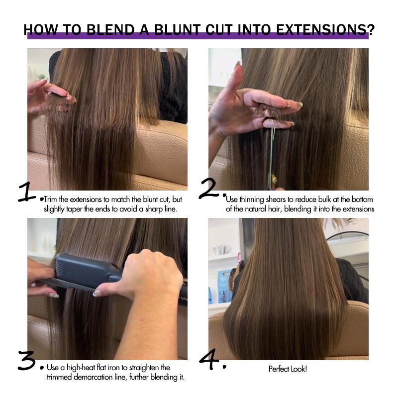 [LIVE]LUVME 100% Virgin Human Hair Extensions Seamless & Invisible Edge Straight, Body Wave, Kinky Curly, Yaki Straight, Messy Burmese Curl Clip-In