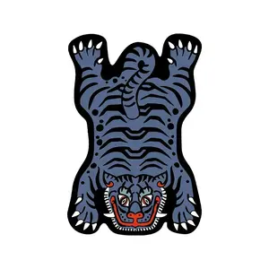 Tiger Printed Rug