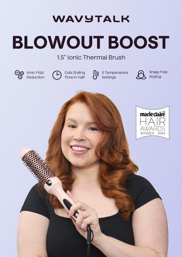 Wavytalk Ultimate Hair Styling Kit: Curler, Blow Dryer & Heat Protectant