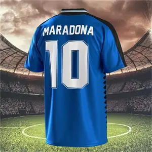 94 World Cup Argentina Away No.10 Maradona short sleeve Soccer Jersey