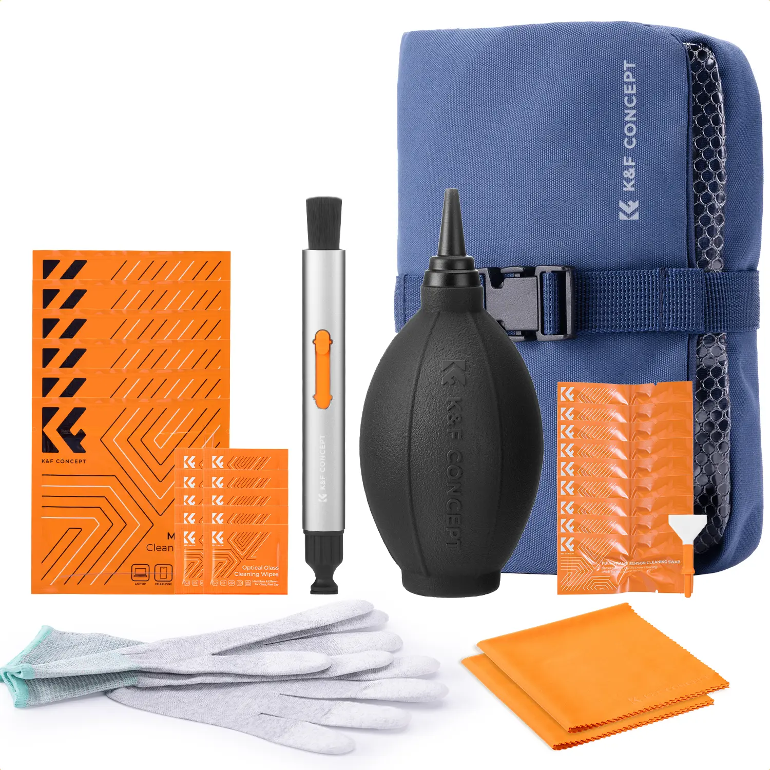 【K&F CONCEPT】Multi-Purpose Camera Lens Cleaning Kit，Smartphone Cleaning Kit.