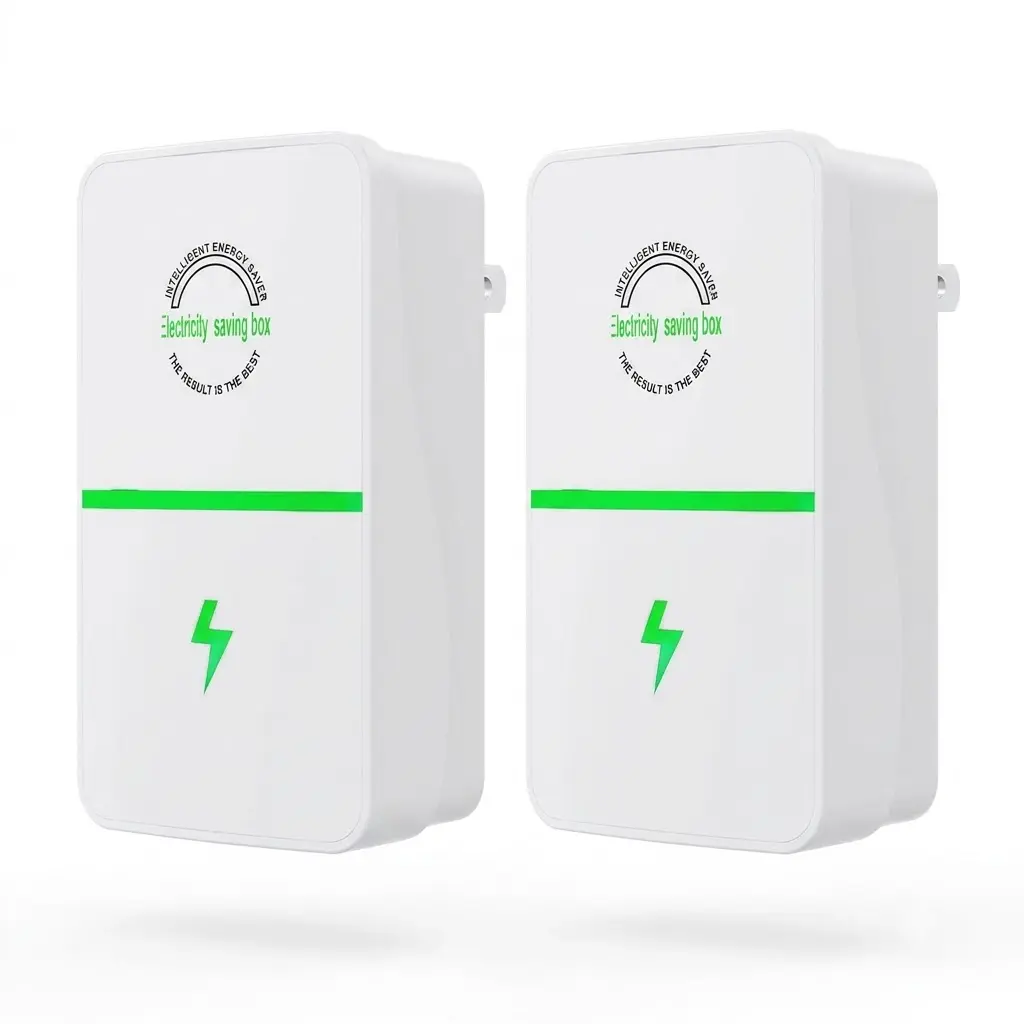 2 Pack Smart Plug Voltage Regulator, Surge Protection & Wide Voltage Stabilizing Adapter for Household & Office Devices