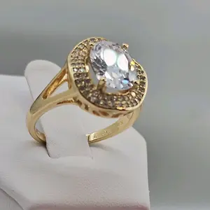 (R63)14kgoldplated  ring size #7