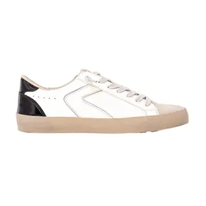 Shu Shop Womens Robbie Lace Up Sneakers Shoes Casual - White