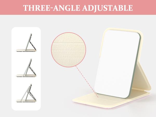 MEXS Mini Foldable Makeup Mirror for Women, Portable Pocket Mirror, Ultra Slim Compact Mirror for Purse, Gift, Travel & Daily Touch-Up MEXS Mini Foldable Makeup Mirror for Women, Portable Pocket Mirror, Ultra Slim Compact Mirror for Purse, Gift, Travel & Daily Touch-Up