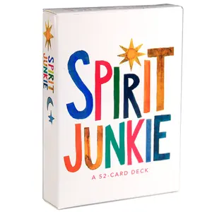 Spirit Junkie Tarot Deck,52 Cards/Set Portable Size Fortune Telling Game Card outdoorfun
