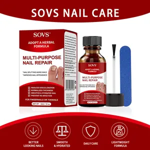 SOVS Extra Strength Toenail Fungus Treatment - 1 Fl Oz Antifungal Solution with Euphorbia Hirta, Nail Care Serum for Damaged Nails#Summervibes summerwins, Antifungal Nail Repair