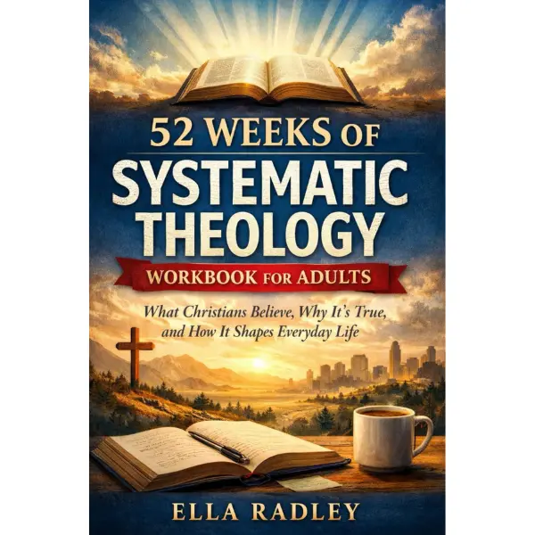 52 Weeks of Systematic Theology Workbook for Adults: What Christians Believe, Why It’s True, and How It Shapes Everyday Life