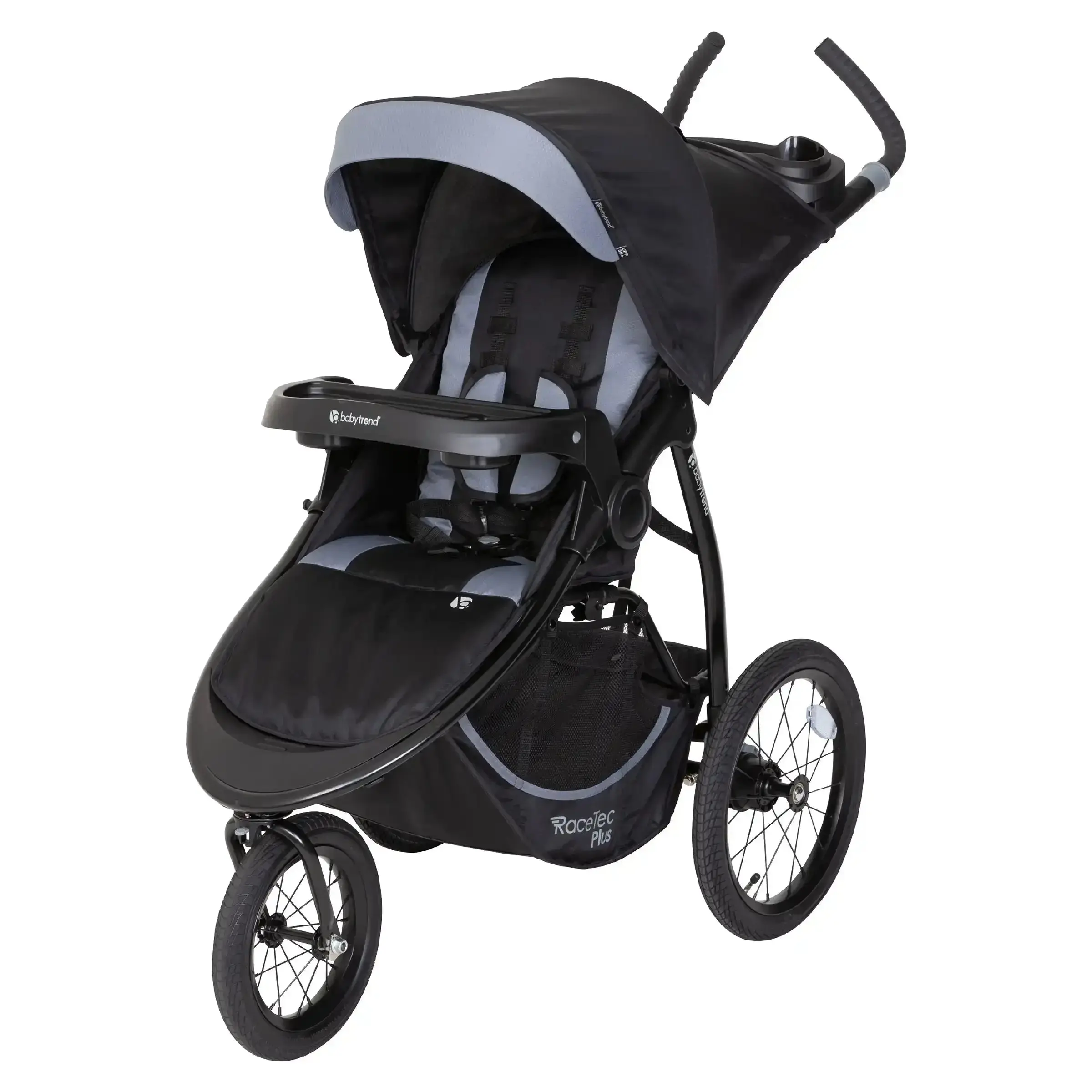 Baby Trend® Expedition® Race Tec™ Plus Jogger Stroller w/ Storage Basket & Canopy