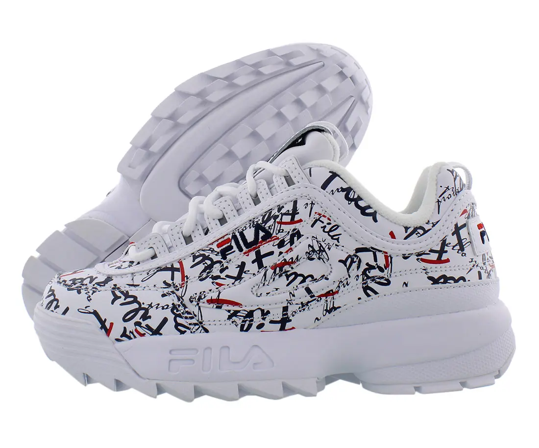 Fila Disruptor Ii Graffiti Womens Shoes