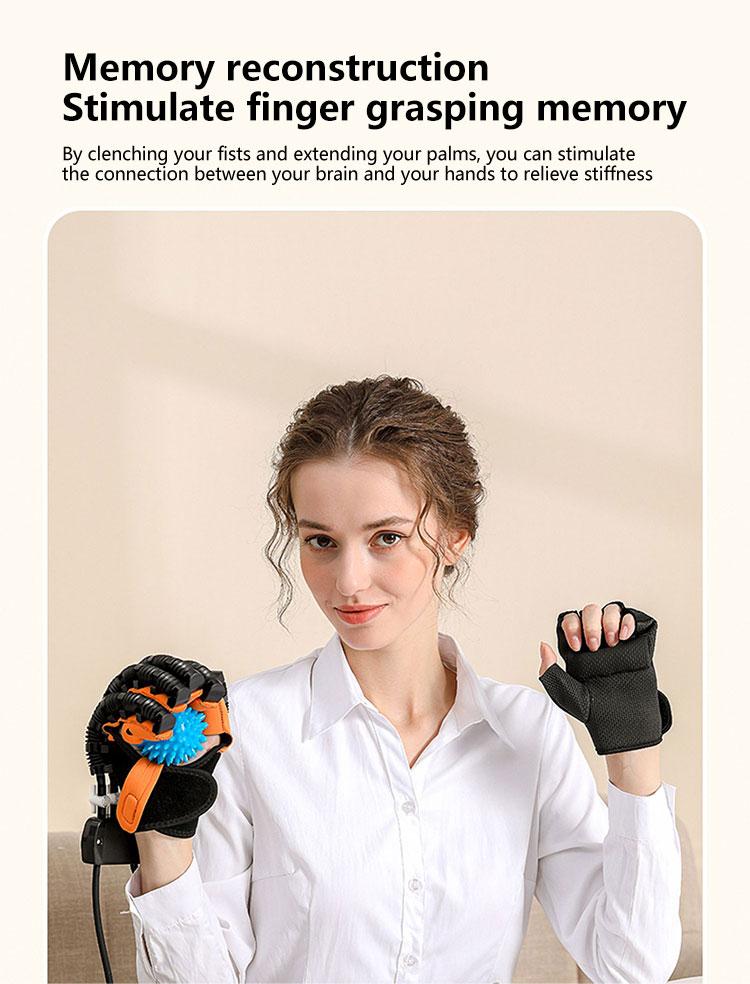 Smart rehabilitation robot gloves, hand therapy gloves, arthritis gloves, cerebral palsy, multiple modes, comfortable massage, increase blood flow, gift for loved ones