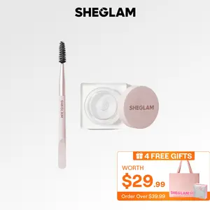 SHEGLAM Set Me Up Brow Hold-Crystal Clear Waterproof Eyebrow Gel No Smudge Long Lasting Shaping Eyebrow Wax Eyebrow-Effortlessbeauty- Coachella