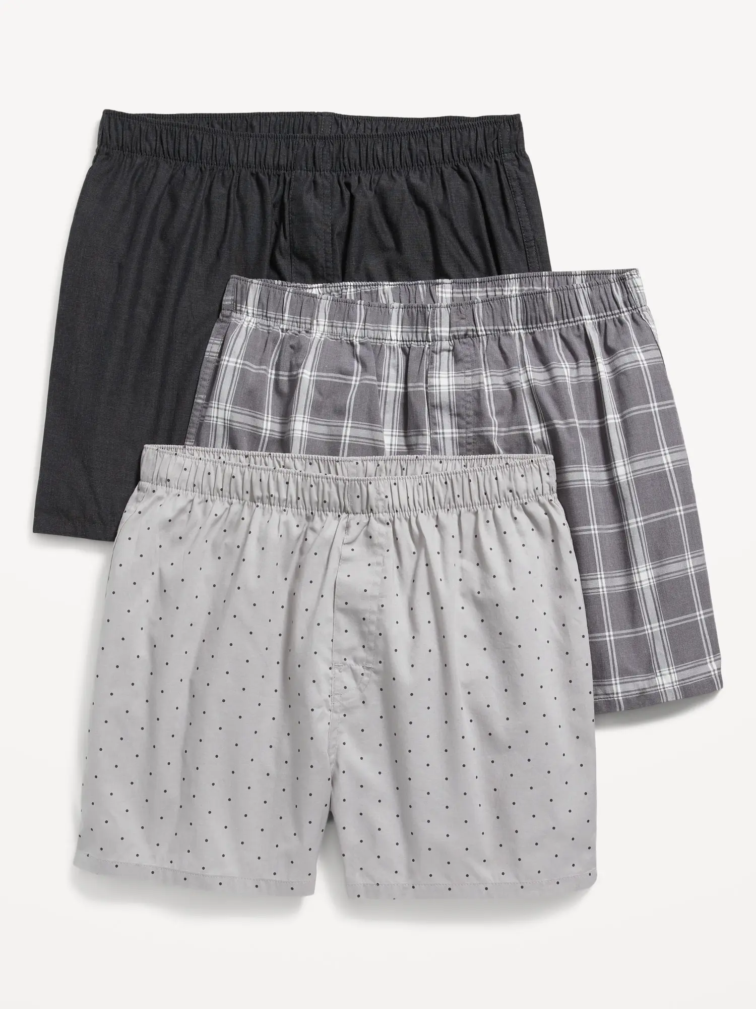 Old Navy Men's 3-Pack Soft-Washed Boxer Shorts -- 3.75-inch inseam