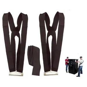 Moving Straps, 2-Person Lifting & Moving Straps, Lifting Straps for 2 Movers, Shoulder Moving Strap Dolly for Lifting Furniture, Appliances, Mattresses, or Any Item Up to 800 lbs