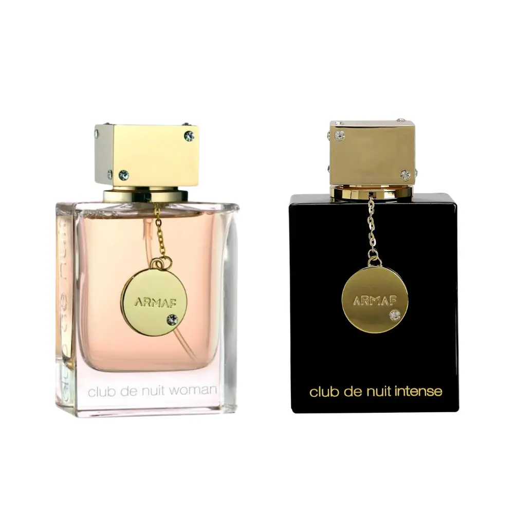 Armaf CDN & CDN Intense Women's Eau de Parfum Bundle Set Women's Fragrance - 3.6 oz Each, Evening Intense Musk, Rose Jasmine Heart