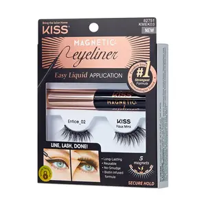 KISS Magnetic Eyeliner & Lashes - Entice