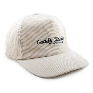 Caddy Classics White Corduroy