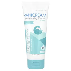 Vanicream Moisturizing Cream, For Baby, For Sensitive Skin, Fragrance Free, 6 oz (170 g)