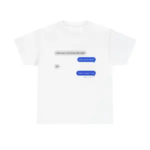 Vintage Y2K Dream Cotton Hard Shirt Text Message