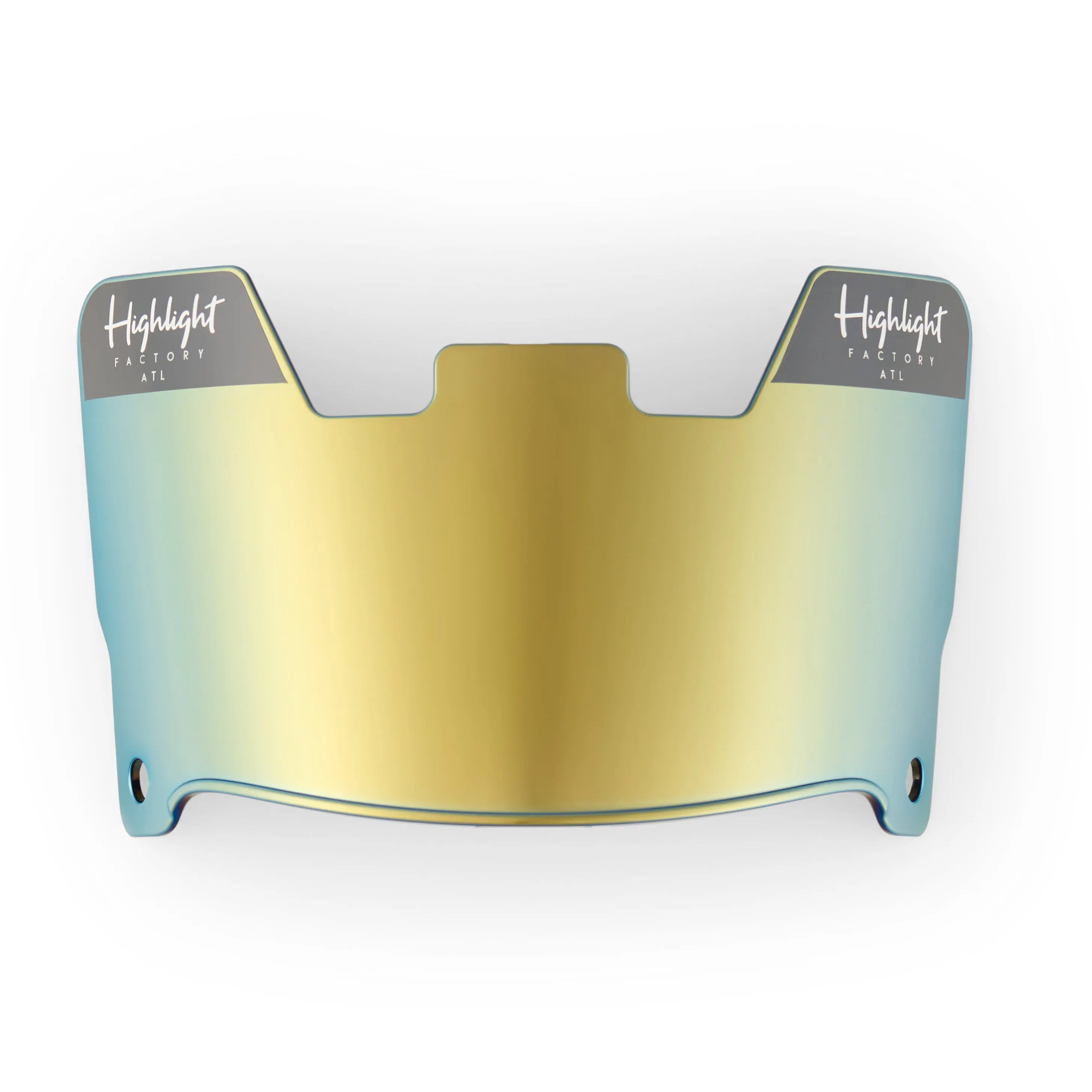 Football Face Guard – Lightweight Curved Visor-Style Face Shield with Clear Visibility | HIGHLIGHT FACTORY ATL