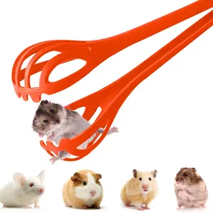 Hamster Catcher Clip | Long Handle Anti-Bite Small Animal Handling Tool for Hamsters & Mice