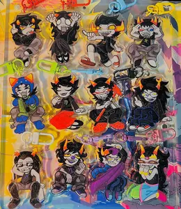 Homestuck Troll Acrylic Keychain