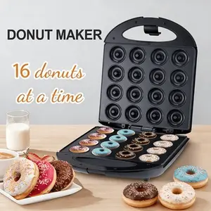 Doughnut machine, household automatic electric baking pan, double-sided heating small baking machine, children's cake machine