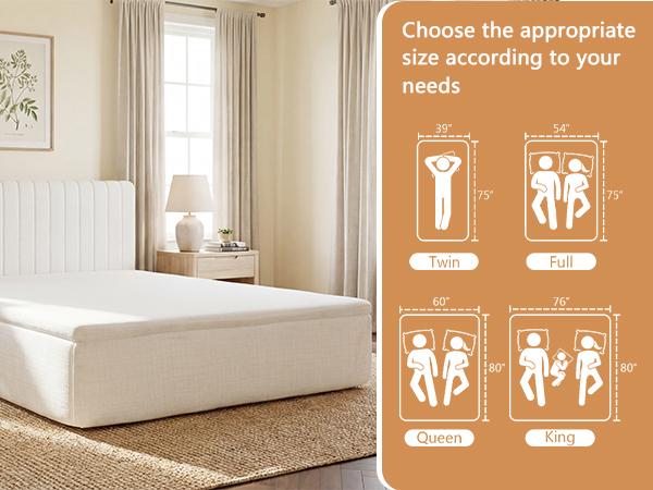 Compression Bed Memory Foam No Installation Required Frameworkless Automatic Rebound Ideal for Bedrooms Apartments and Rental Properties Comfort and Convenience All in One Solution Gray (Twin or Full)