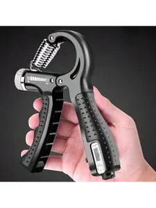 Adjustable grip strengthener 10-60KG with counter. Finger strength training equipment. Home fitness equipment.