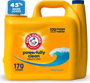 170 Loads Liquid Laundry Detergent – Clean Burst Fresh, 170 fl oz