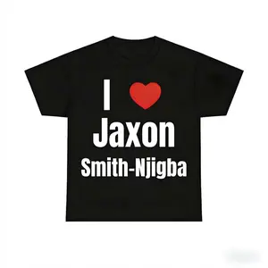 game day gear Cotton T-shirt I Heart Jaxon Smith-Njigba for fans