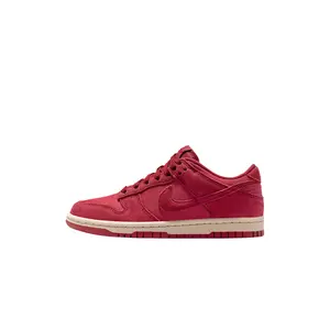 Nike Dunk Low SE 'Team Crimson' Youth / Women's Perfect Valentine's Day Sneaker Fashion Footwear Daily Everyday Use Walking Casual Shoe Girl