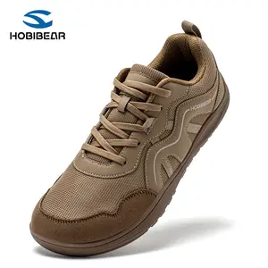 HOBIBEAR Unisex Minimalist Running Shoes - Wide Toe Box, 0 Drop, Lightweight, Rubber Sole Barefoot Sneakers for Walking, Sports