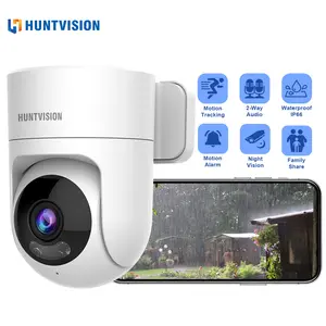 1pc Outdoor Waterproof 5MP Wifi Security Dome Camera Auto Tracking Audio CCTV Surveillance 360° Camera, Day And Night Full Color, AI Human Motion Detection, Two-Way Voice Intercom, PTZ Control 360 Degree Panoramic 100 Degree Vertical Monitoring