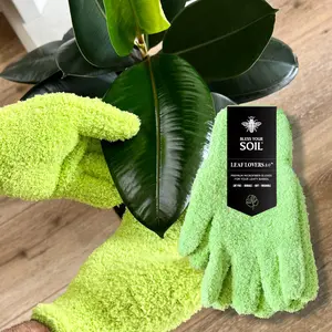 Microfiber Dusting Gloves for Plants : Leaf Lovers 2.0™