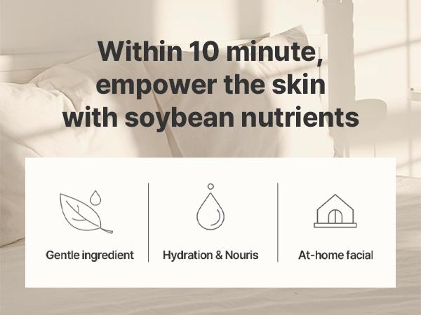 [mixsoon Official Shop] Soybean Milk Toner Pads - 10EA Moisturizing Korean Skincare Toner Pads for Glass Skin