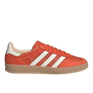 adidas Mens Gazelle Indoor Lace Up Sneakers Shoes Casual - Red
