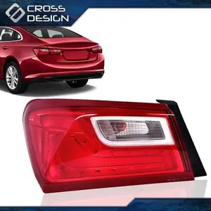 CROSSDESIGN Fit For Chevrolet Malibu 16-20 Outer Tail Light Left Side Rear Brake Stop Lamp