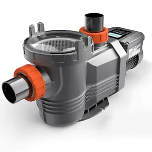 Pool Pump Inground 3.0HP with 11359GPH High Flow DC Motor, Variable Speed Pool Pump for Inground and Above Ground Swimming Pool, with Programmable Timer and Rain Cover, 220V