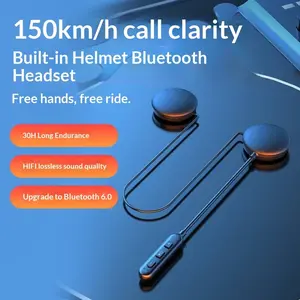 MIDOLA-BT30 Motorcycle and Electric Vehicle Helmet Bluetooth Headset, Dedicated Cycling, Half Helmet and Full Helmet with Built-in Microphone, Hands-Free Answering, Ideal for Delivery Intelligent Speakers