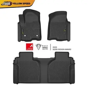 Floor Mats Fit For Chevy Silverado /GMC Sierra Crew Cab 2019-2025 Weather Liner Car Accessories Truck