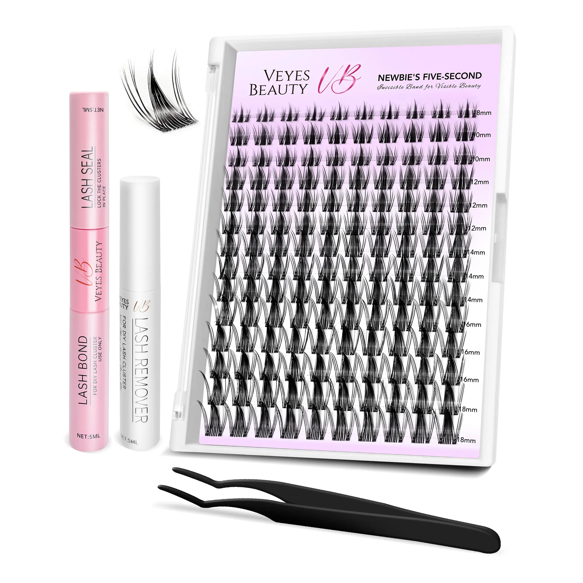 Manga Lashes Lash Kit (Black)