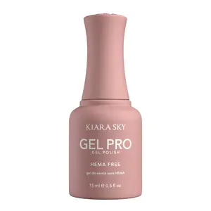 Kiara Sky Gel Pro - Blush Crush HEMA-Free + TPO Free Nail Gel Polish | Intense Pigmentation, Long-Lasting Wear | Finish: Cream 15ml