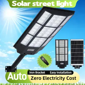 Solar Street Light Outdoor 3 Modes LED Motion Sensor Security Wall Lamp for Garden Yard Porch Decor IP65 Waterproof Remote Control Solar Lights Outdoor Mounted Light lámpara