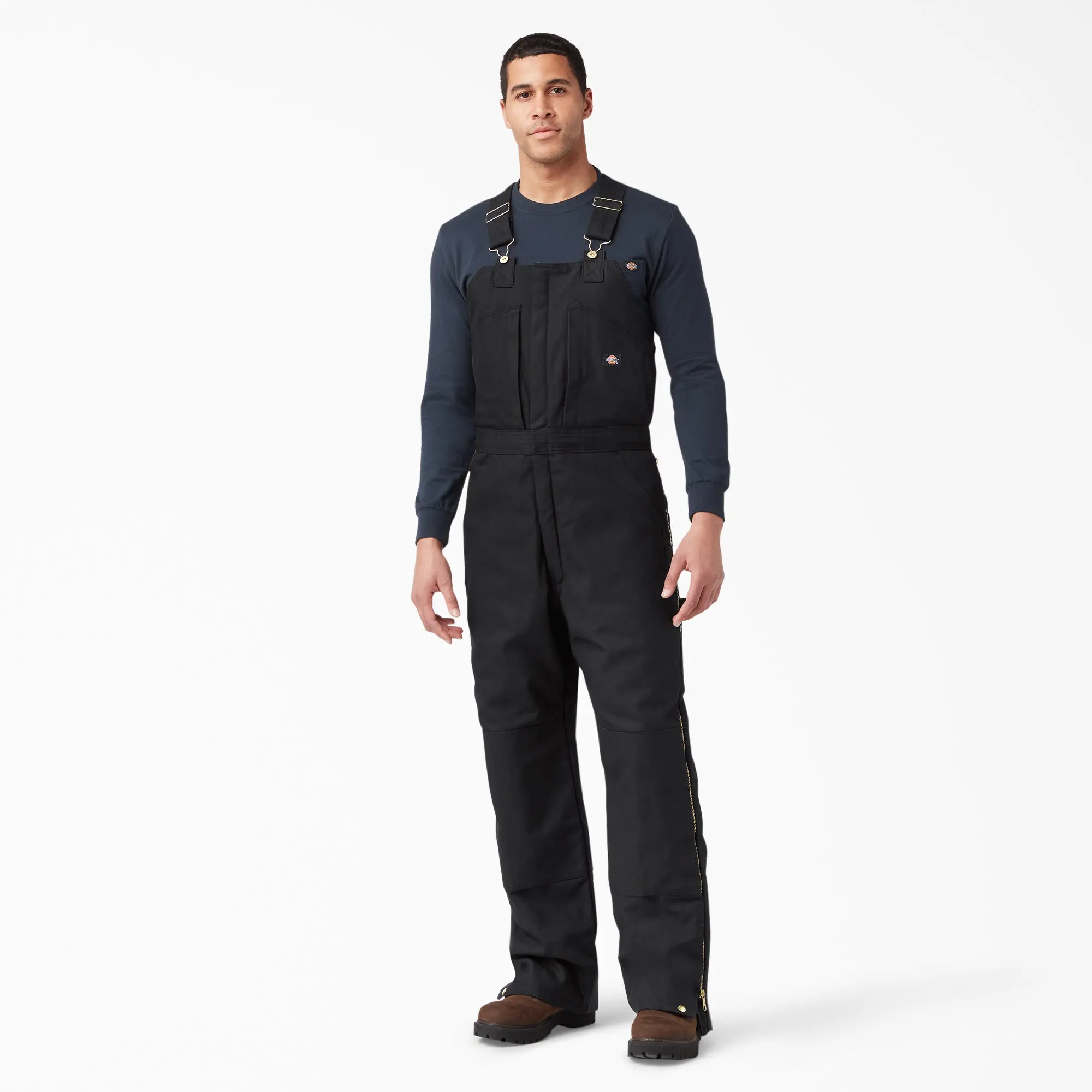 Duck Insulated Bib Overalls Clothes Elastic