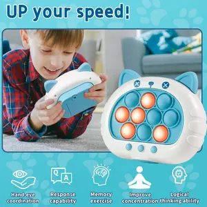 Fast Press Quick Push for Kids 3rd Generation Cute Animals 2026 Version fast push pop adult sensory pressure stress relief toy gift Handheld Sensory Puzzle Game Christmas Birthday Gifts