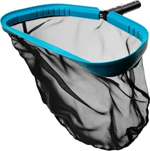Pool Skimmer Net Rake, Aluminum Frame Deep Nylon Net, Ultra Fine Mesh Pool Nets for Cleaning Leaves, Debris & Swimming Pools Skimming